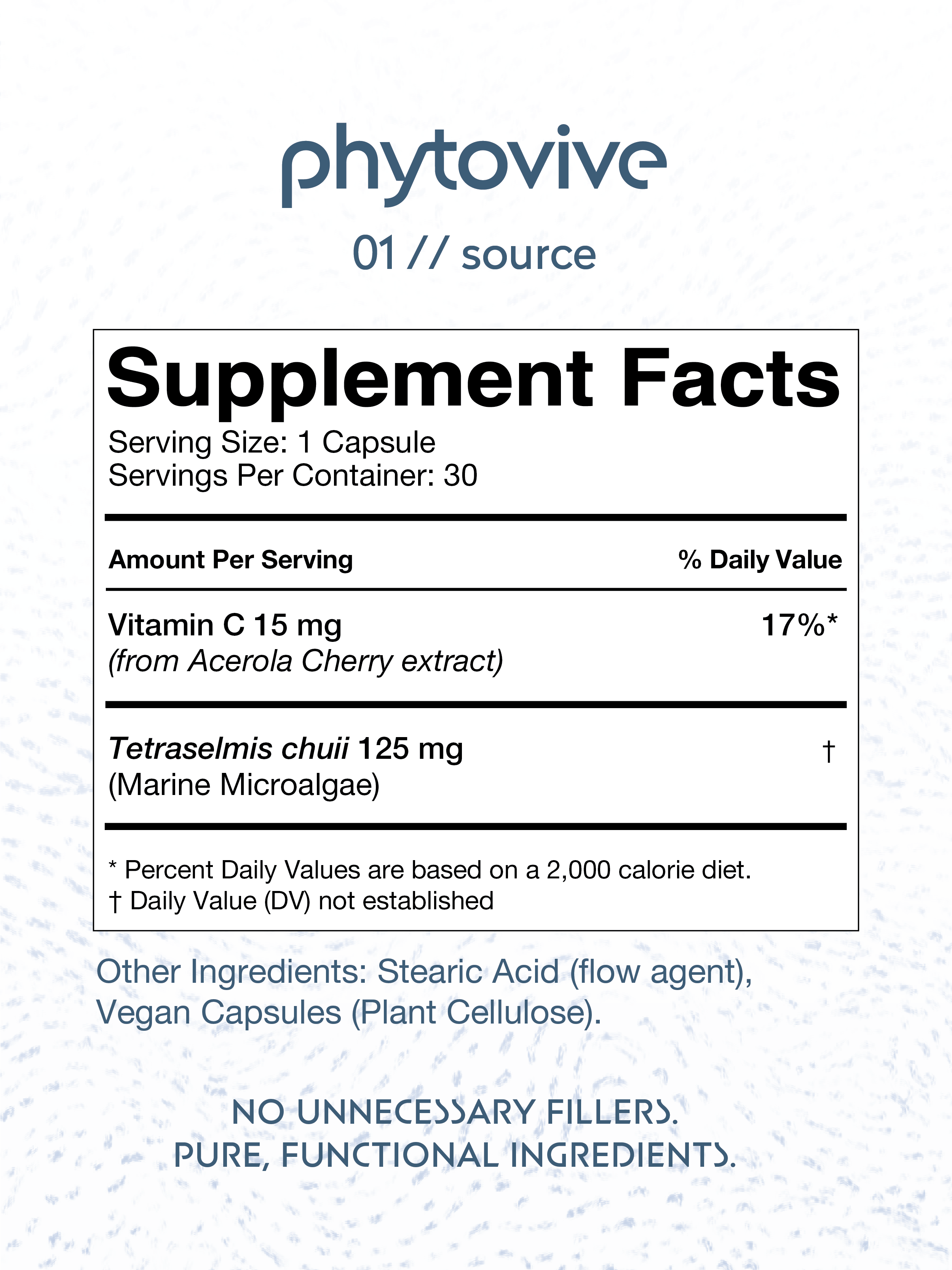 01 // source ⎮ phytovive